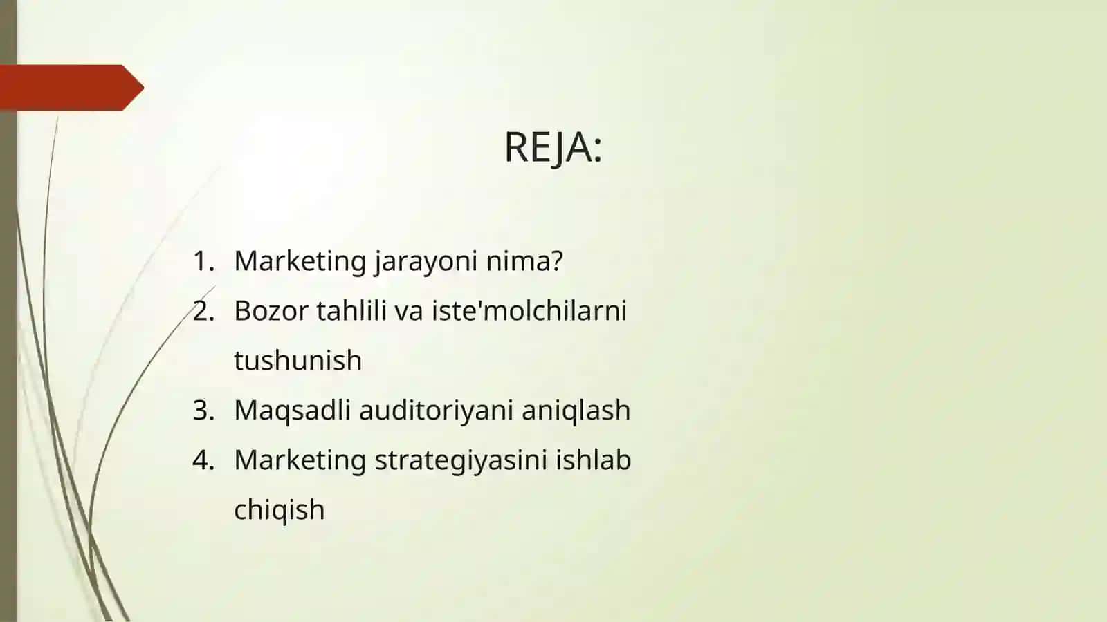 Marketing jarayoni 2