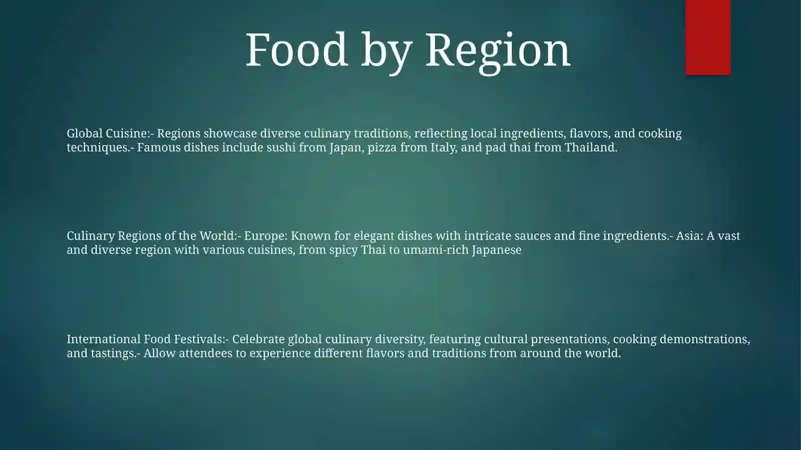 International Food 2
