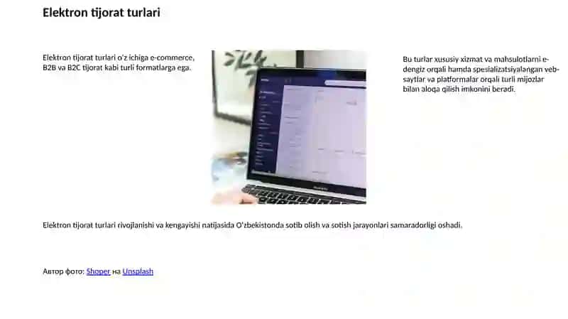 Elektron tijorat va raqamli marketing 2