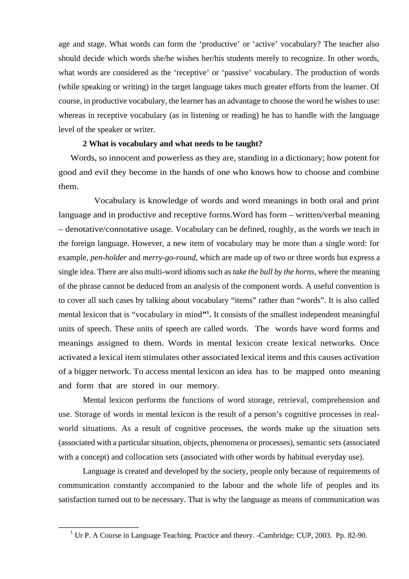 TECHNOLOGIES OF TEACHING VOCABULARY (GRADES 5-9) 2