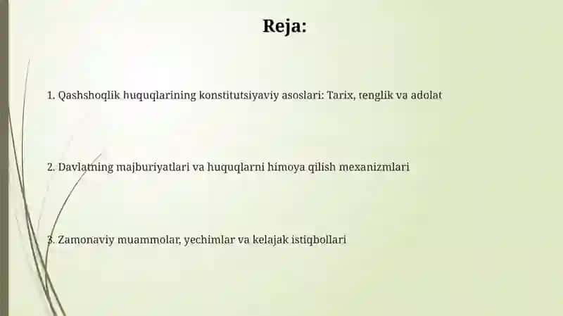 Qashshoqlik huquqlarining konstitutsiyaviy asoslari 2