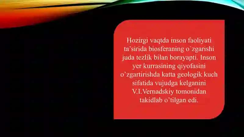 Hozirgi zamon ekologik muammolari 2