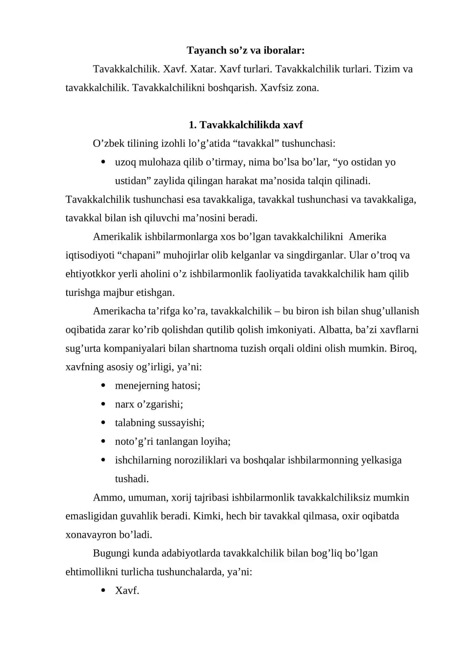 Bozorva tavakkalchilik 2
