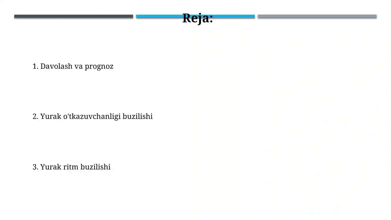 Yurak ritmi buzulishi 2