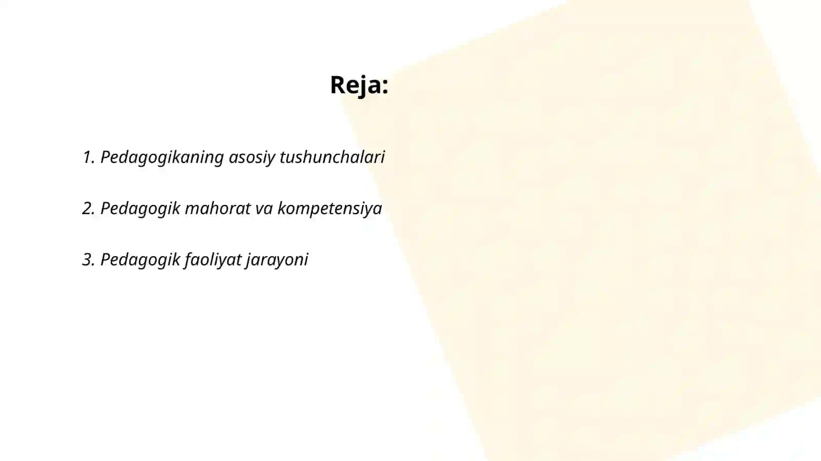 Pedagog kasbining mohiyati 2