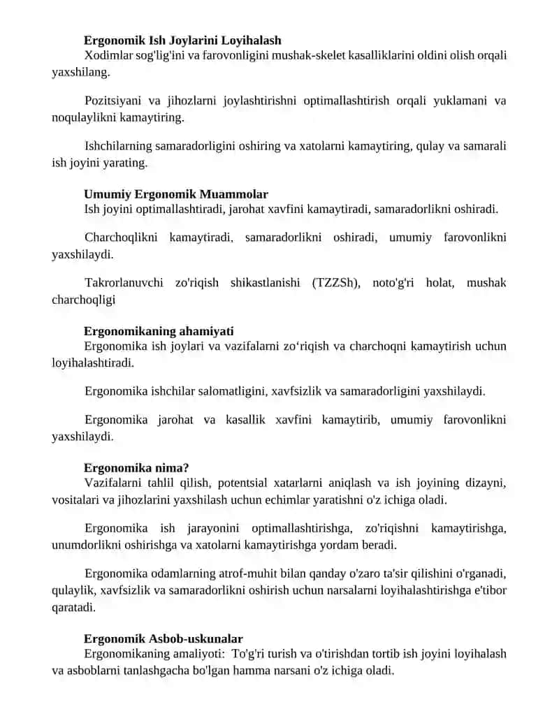 Ergonomika 2