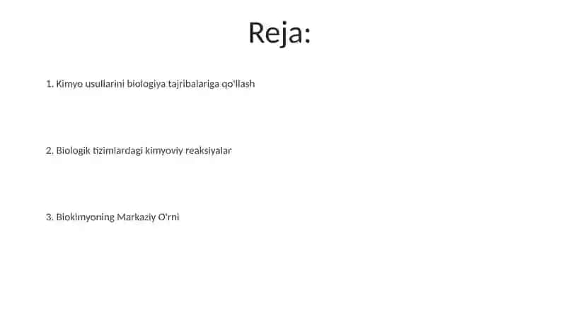 Biologik Makromolekulalarning Kimyosi 2