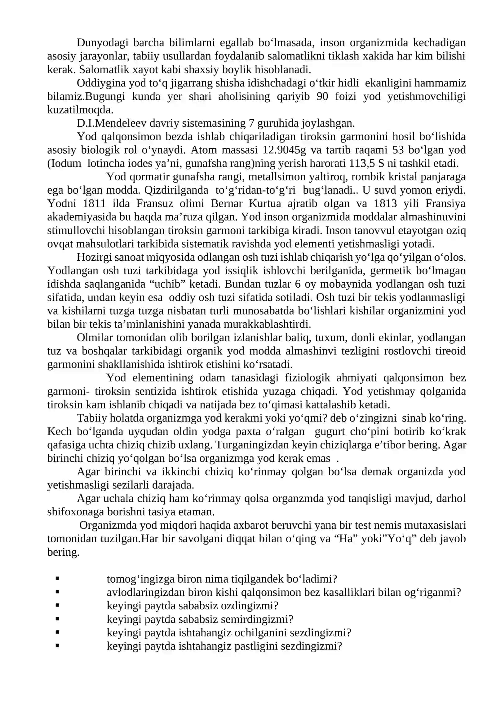 Yod tanqisligi. Jismoniy rivojlanishdan orqada qolish 2