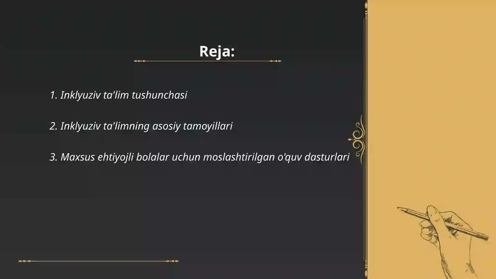 Inklyuziv ta'limning nazariy asoslari 2