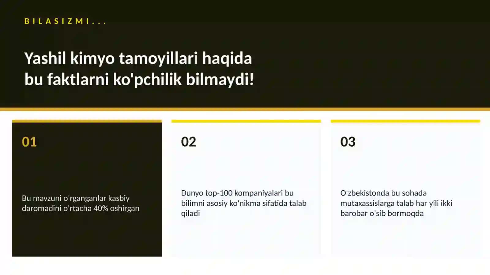 Yashil kimyo tamoyillari 2