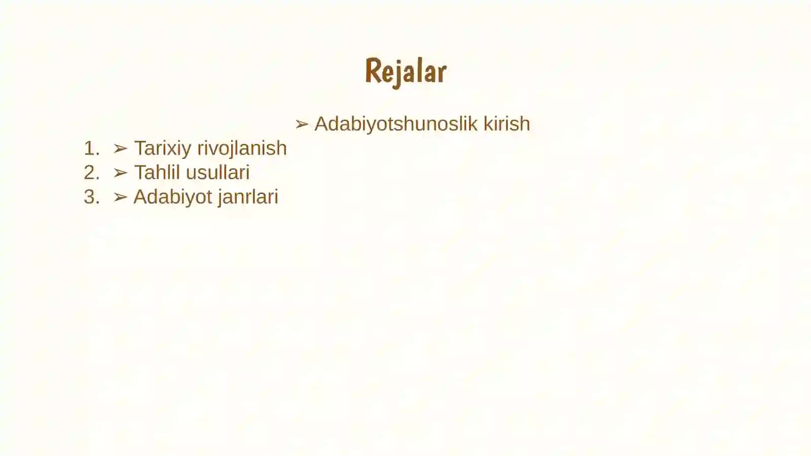 ADABIYOTSHUNOSLIKNING ASOSIY SOHALARI 2