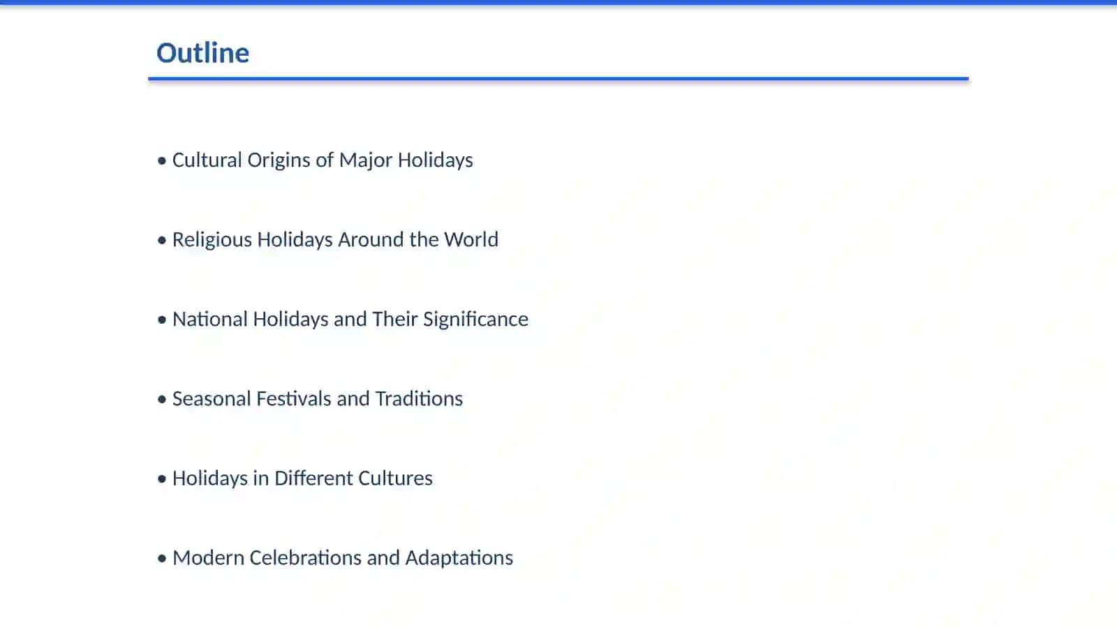 Holidays 2