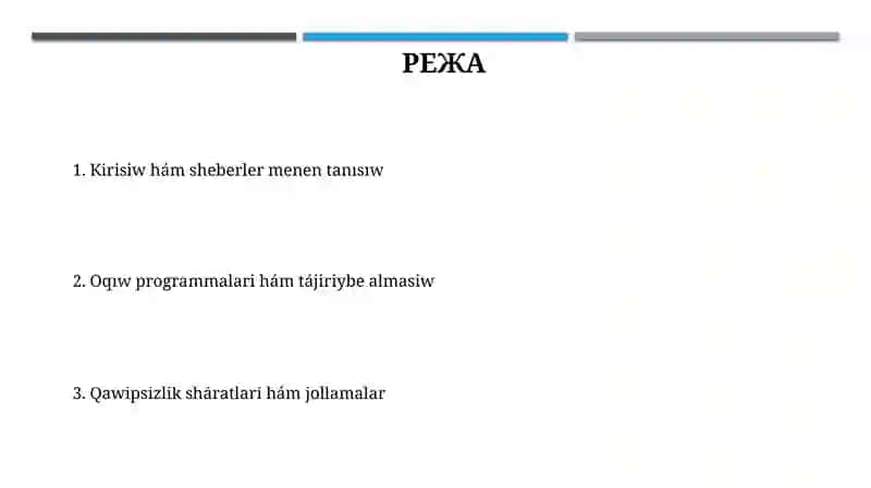 Eletron kestede funkciyalar ustalari menen islew mumkinshilikleri 2