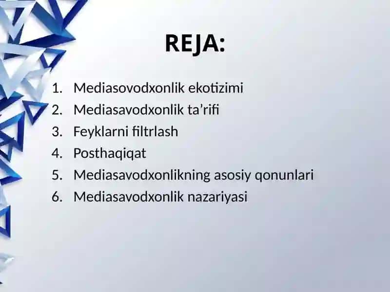 Media savodxonlikni rivojlantirishning  yo'llari 2