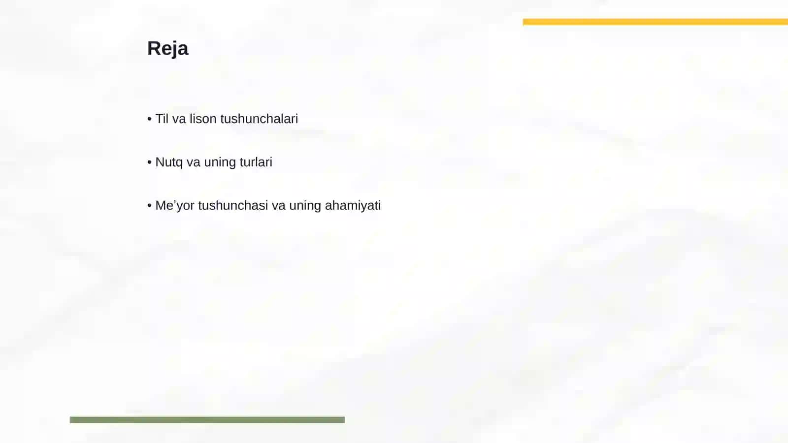 Til, lison, meʼyor va nutq munosabati 2