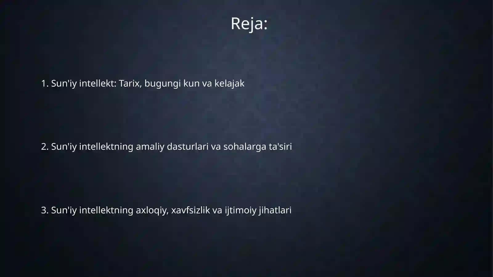 Sun'iy intellekt: Tarix, bugungi kun va kelajak 2