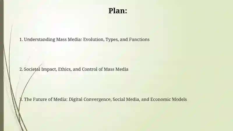 Mass Media Presentation 2