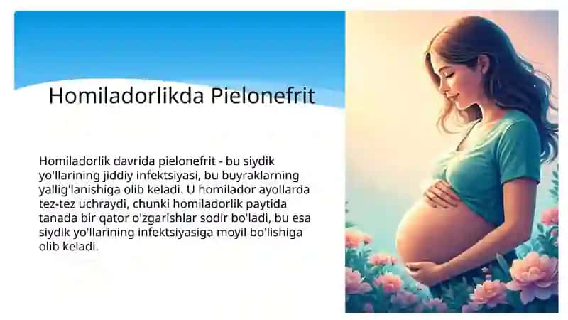 Homiladorlikda Pielonefrit 2