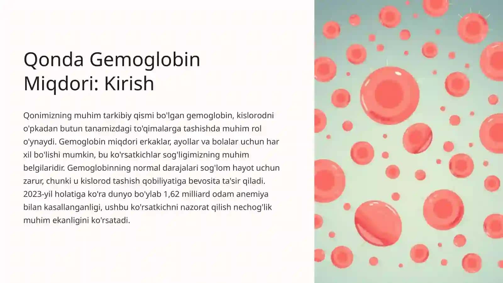 QONDAGIGEMOGLOBIN MIQDORI.SALLI GEMOMETRI ORQALI GEMOGLOBINNI ANIQLASH 2