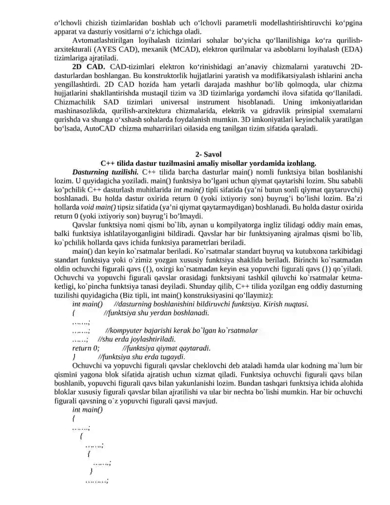 CAD - iborasi 2