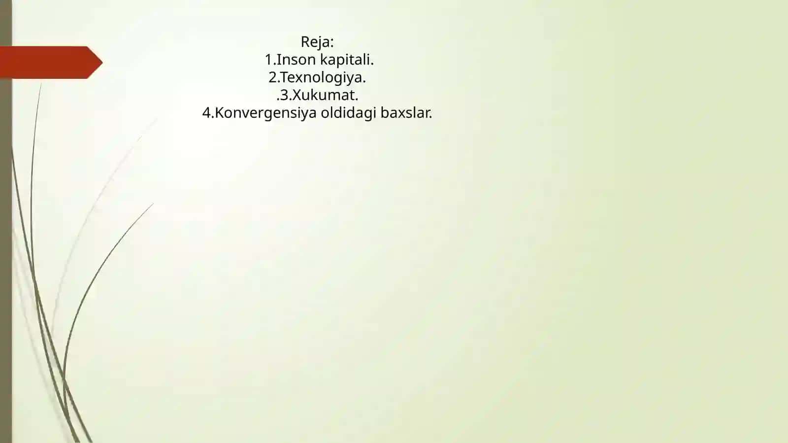 IQTISODIY O’SISH YANGICHA NAZARIYASI 2