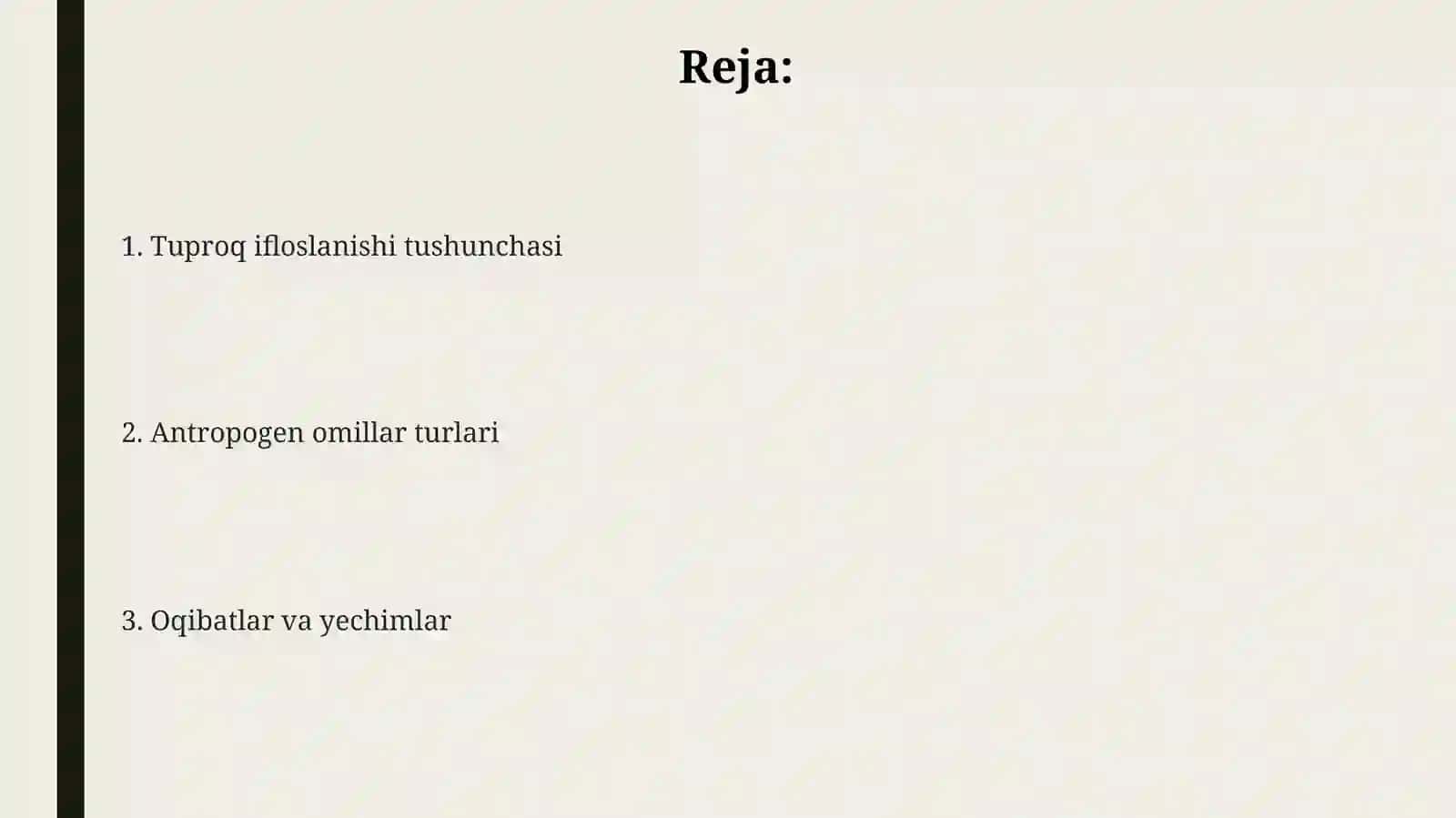Tuproqlarning Ifloslanishi Antropogen Omillar 2