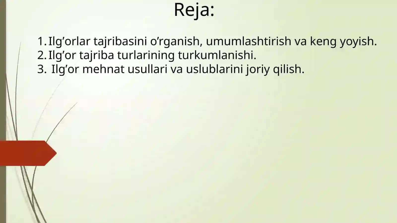 Ilg'orlar tajribasi 2
