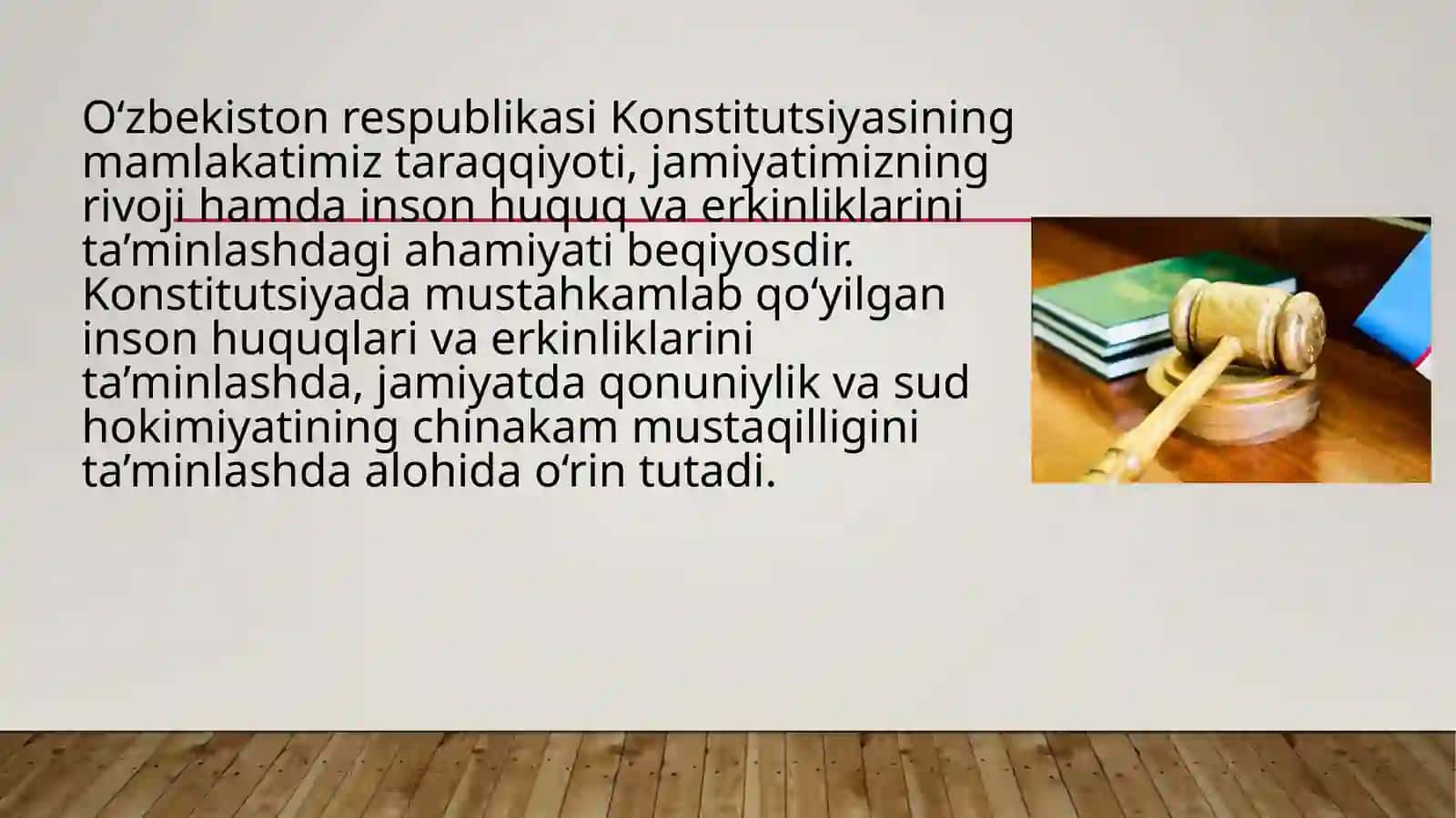 Sud hokimiyatining mustaqillligi kafolatlari 2