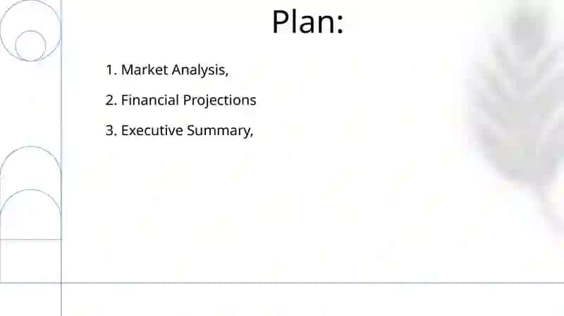 restaurant business plan 2