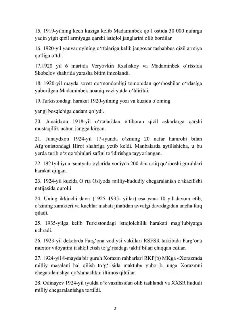 Sovet hokimiyati boshqaruv tizimi 2