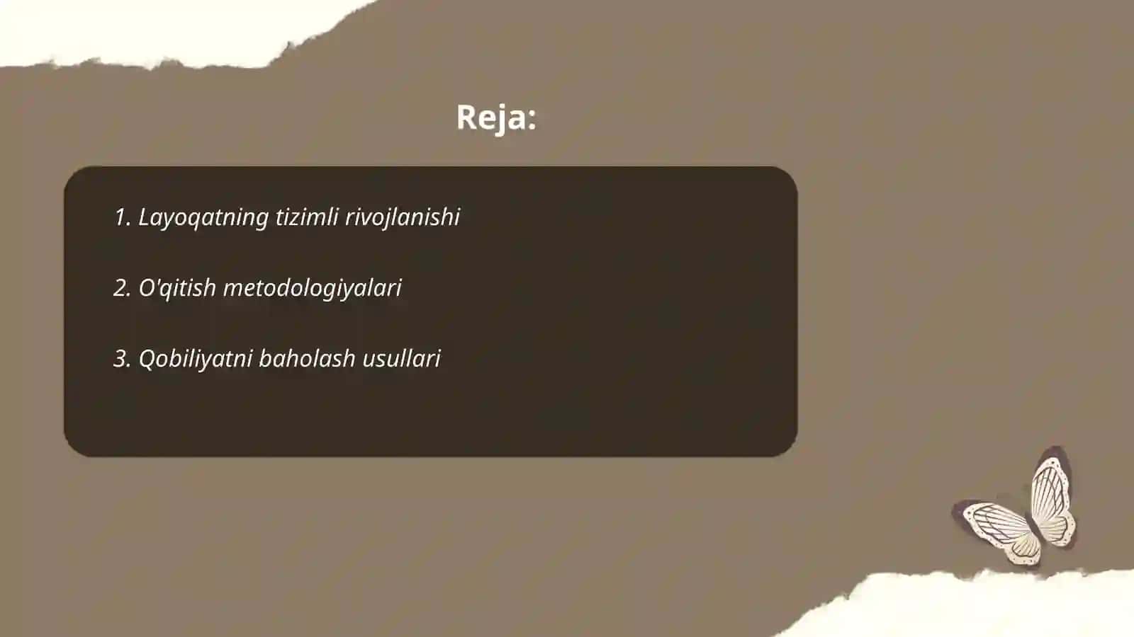 Layoqat va qobiliyat 2