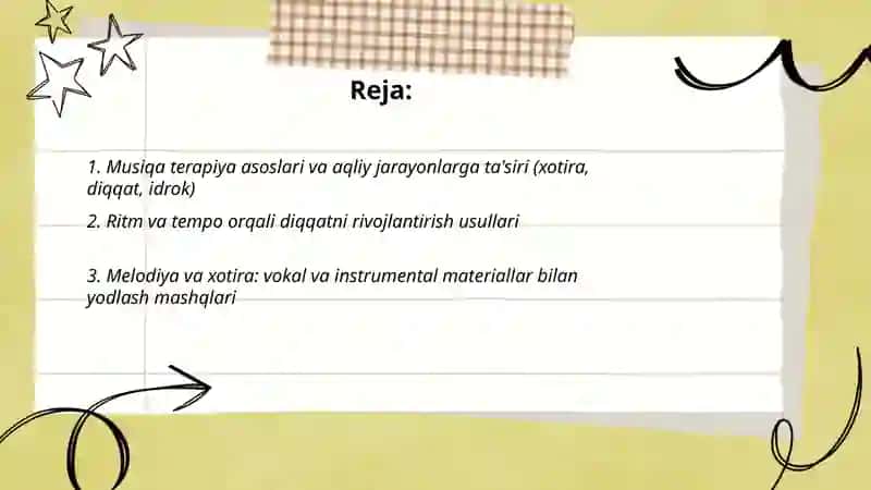 Musiqa terapiya asoslari 2