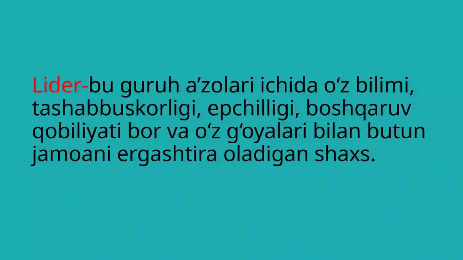 Guruhlarda boshqaruv psixologiyasi 2