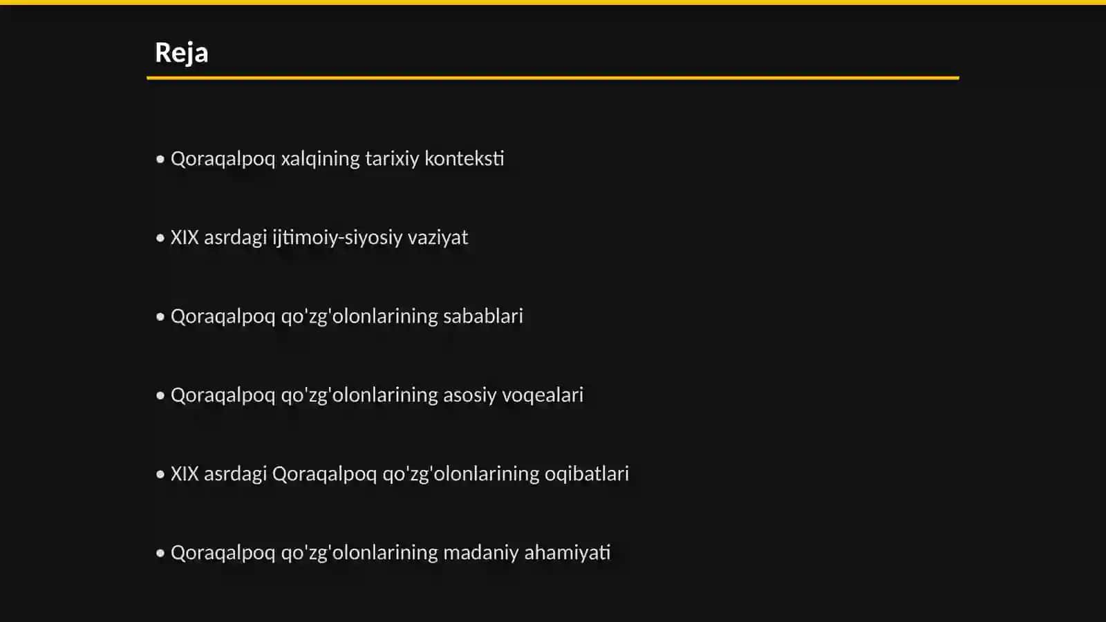 QORAQOLPOQLARNING XIX ASRDAGI QOZG'OLONLARI 2