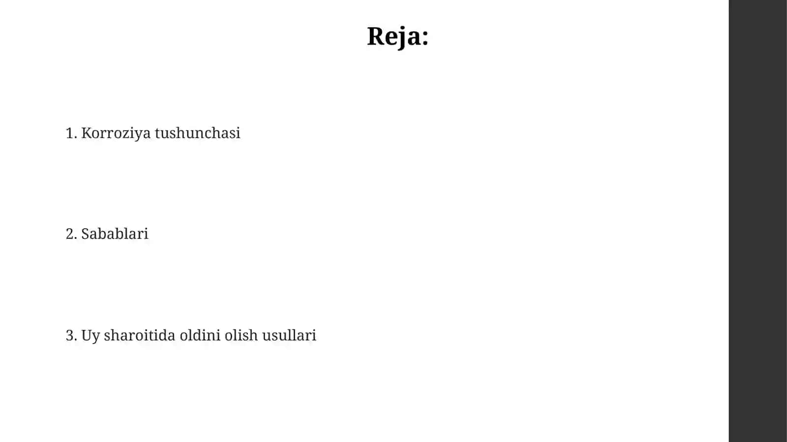 Uy sharoitida korroziyani kamaytirish usullari 2