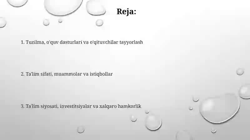 O'zbekiston va Turkiya ta'lim tizimining qiyosiy tahlili 2