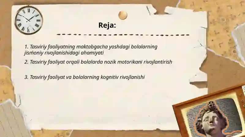 Tasviriy faoliyatning ahamiyati 2