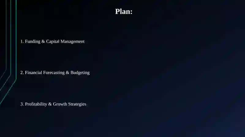 Financial Planning for a Small Business 2