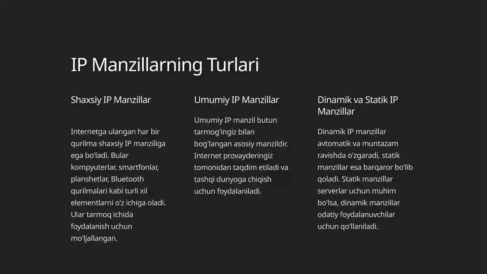 IP Manzillar 2