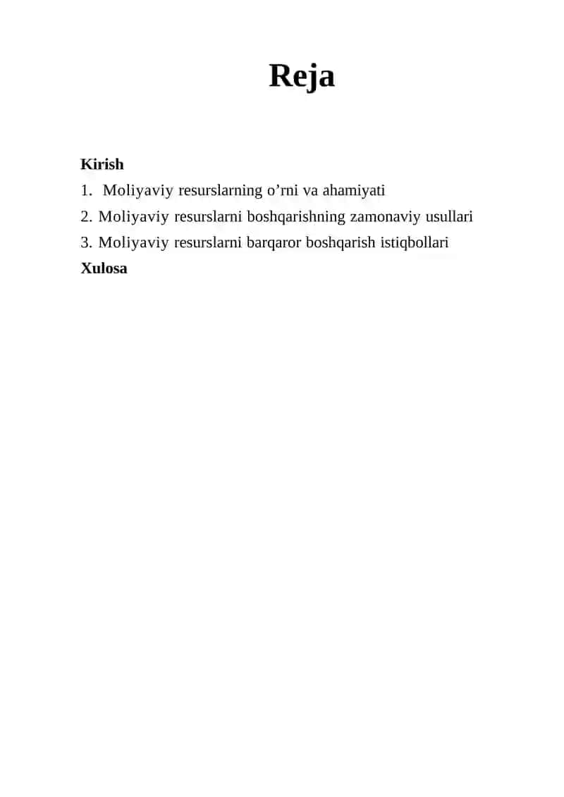 Molyaviy Resurslarni Boshqarish 2