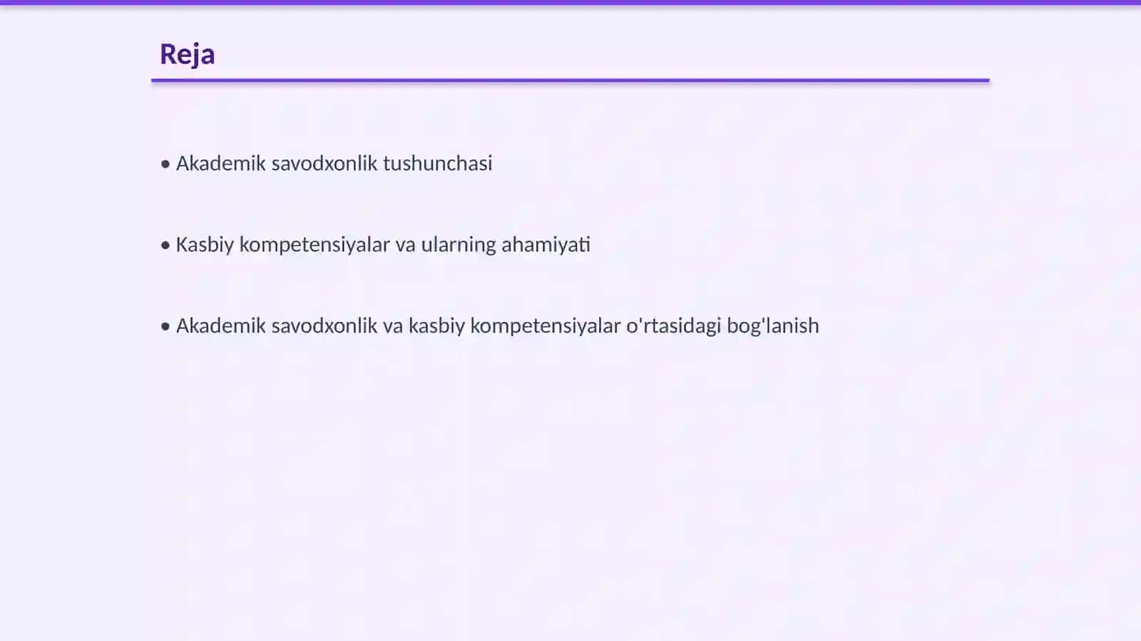 Akademik savodxonlik kasbiy kompetensiyalarni shakllantirish asosi sifatida 2