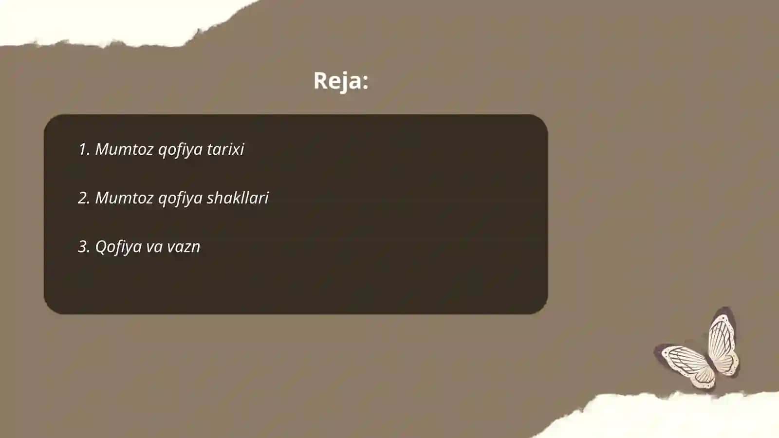 Mumtoz qofiya turlari 2