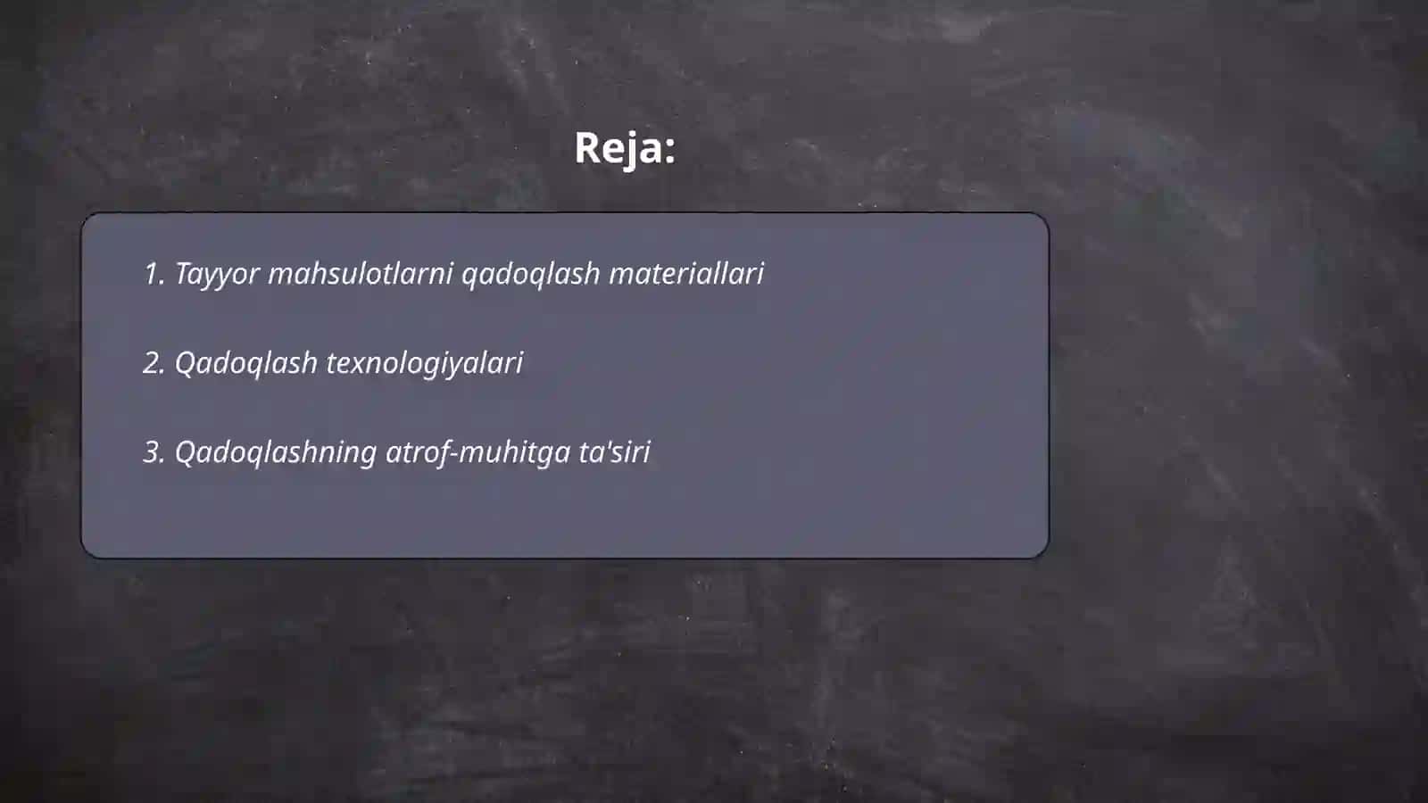 Tayyor mahsulotlarni qadoqlash saqlash va foydalanish usullari 2