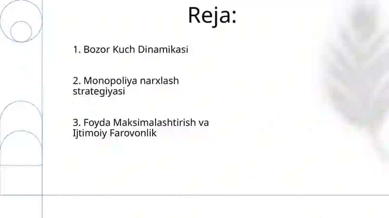 Monopoliya va o'lik vazn yo'qotishi 2