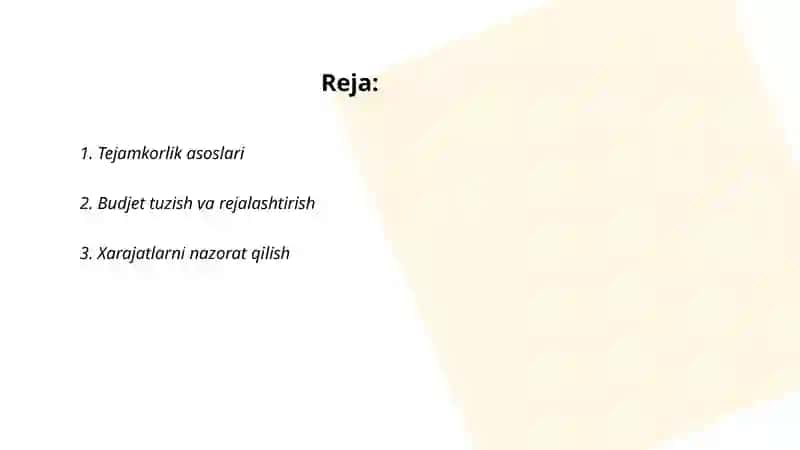 Servis xizmati yoʻnalishi darslarida oʻquvchilarni tejamkorlikka oʻrgatish 2