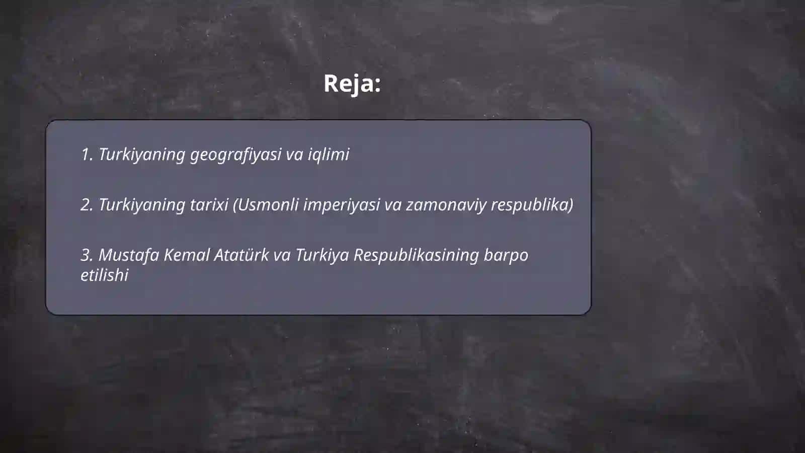 Turkiyaning geografiyasi va iqlimi 2