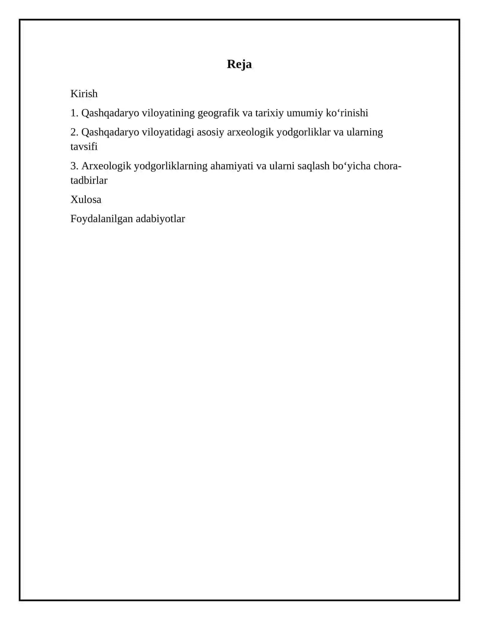 Qashqadaryo viloyati arxeologik yodgorliklari 2