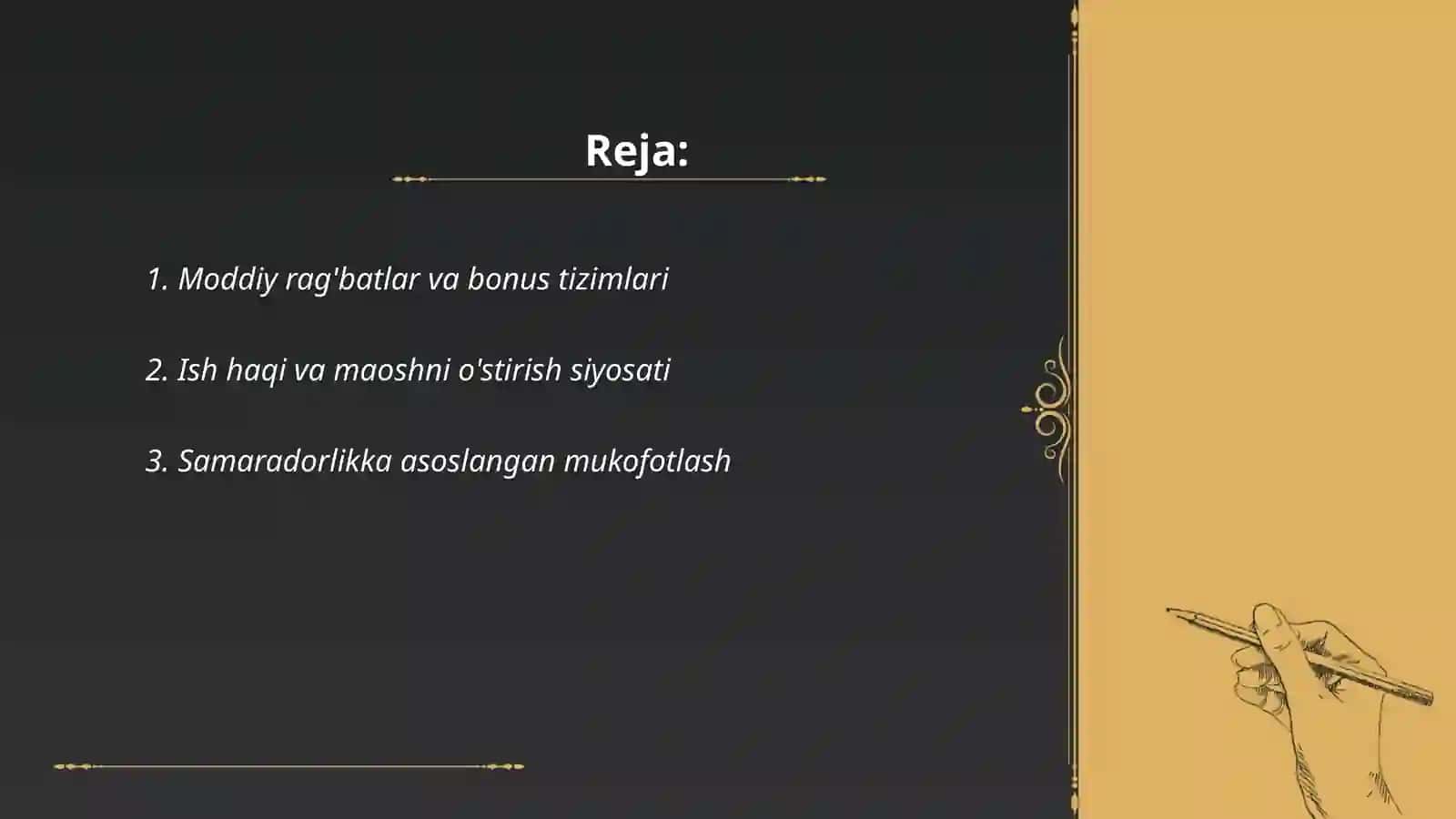 Xodimlarni rag'batlantirish va motivatsiyalash usullari 2