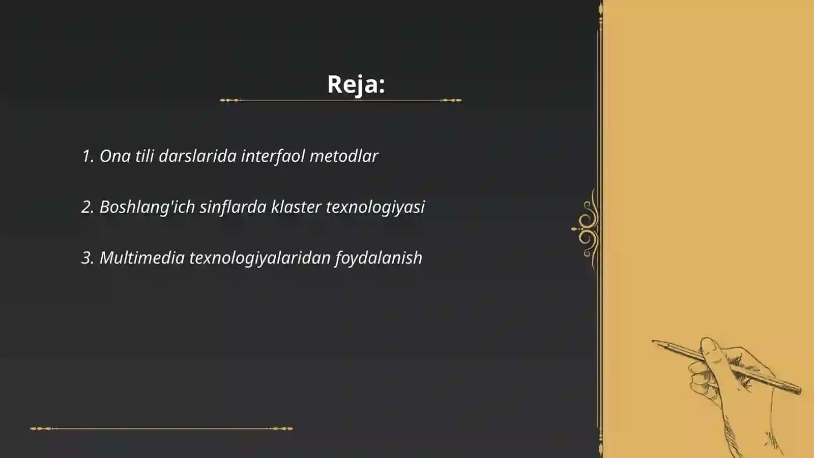 Ona tili darslarida interfaol metodlar 2