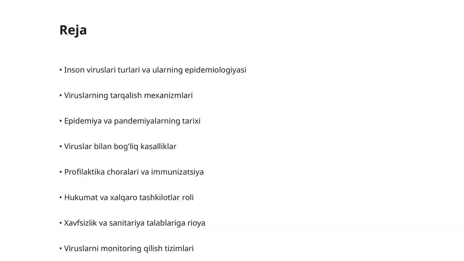 Inson viruslari turlari va epidemiologiyasi 2